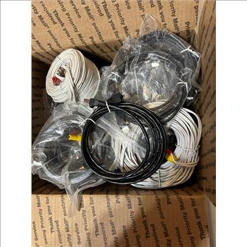 Brand new Security Camera Cables and other cables. 