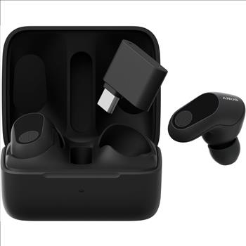 Sony INZONE Buds Wireless Gaming Earbuds, Perfect for PlayStation® 5, for PC/PS5/Switch/Mobile, 48Hr Battery with Case, Noise Canceling, 360 Spatial Sound, 2.4GHz USB-C Dongle, WF-G700N Black
