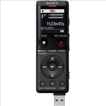 Sony ICD-UX570 Digital Voice Recorder, ICDUX570BLK