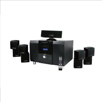Phase Tech Digital 5.1 home theater speaker, FM radio, HDMI ARC port,Bluetooth input.