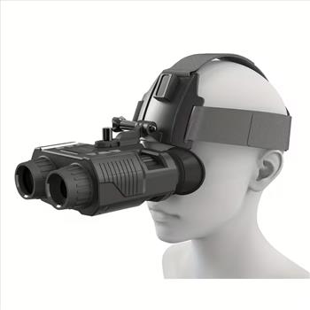 HD 1080P Infrared Night Vision Monocular, No-light Vision, USB Rechargeable, Suitable for Night Photography, Recording, Hunting, Camping - Does Not Include Memory Card, Binocular Camera, Infrared Illuminator