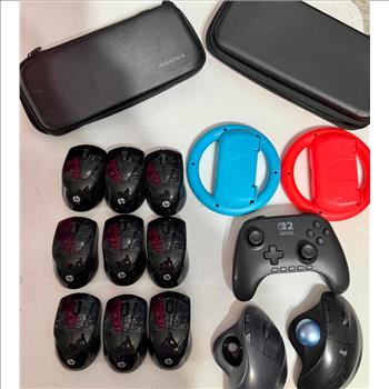 Gaming system accessory lot plus