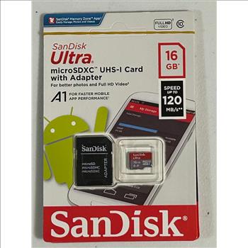 Sandisk Micro SDHC Card 16GB