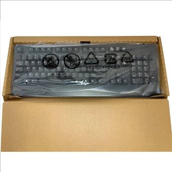 Black Lenovo Wired Usb Ai Desktop Keyboard 1psd51p47999 