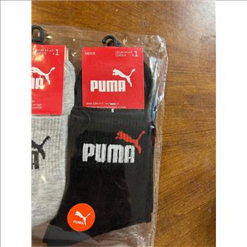Puma Ankle Socks Multi Color 8-12 Men 10 Pack