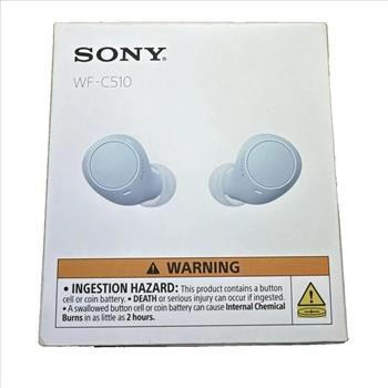 Sony WF C510 Truly Wireless Blue Earbuds with Up To 11 Hours Battery Life