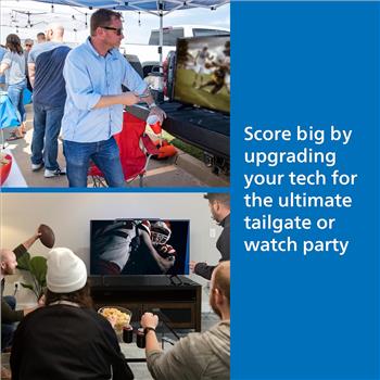 GE Modern Loop Rabbit Ears Indoor TV Antenna, 15 inch Extendable Dipoles, 4K 1080P VHF UHF, Tabletop Antenna, Digital HDTV Antenna, Smart TV Compatible