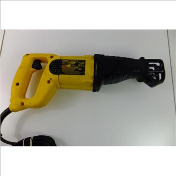 Dewalt DW303 Reciprocating Saw Works