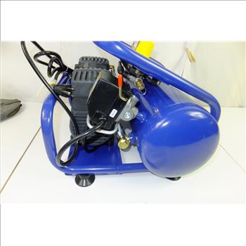 New In The Box Goodyear Quiet Air Compressor 2 GAL Roll Cage Design $150 at Lowes