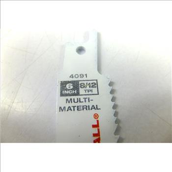 Lot Of 3 Milwaukee Sawzall Blades 6