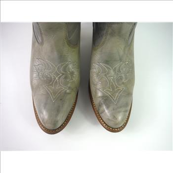 Women's Gray/Green Capezio Cowboy Boots Size 8.5M