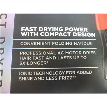 New Infinity Pro Hair Dryer Compact 