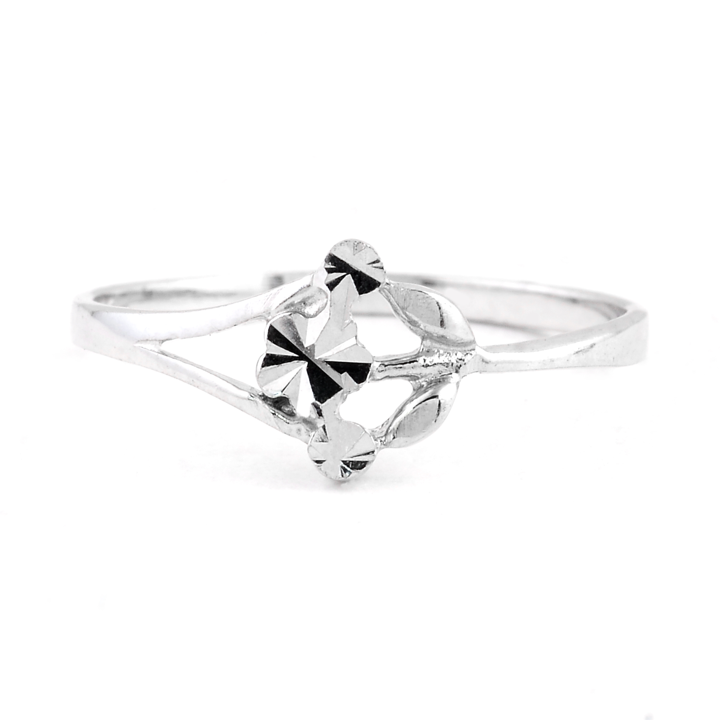 NO RESERVE 0.00 Ct Plain 925 Sterling Silver Ring