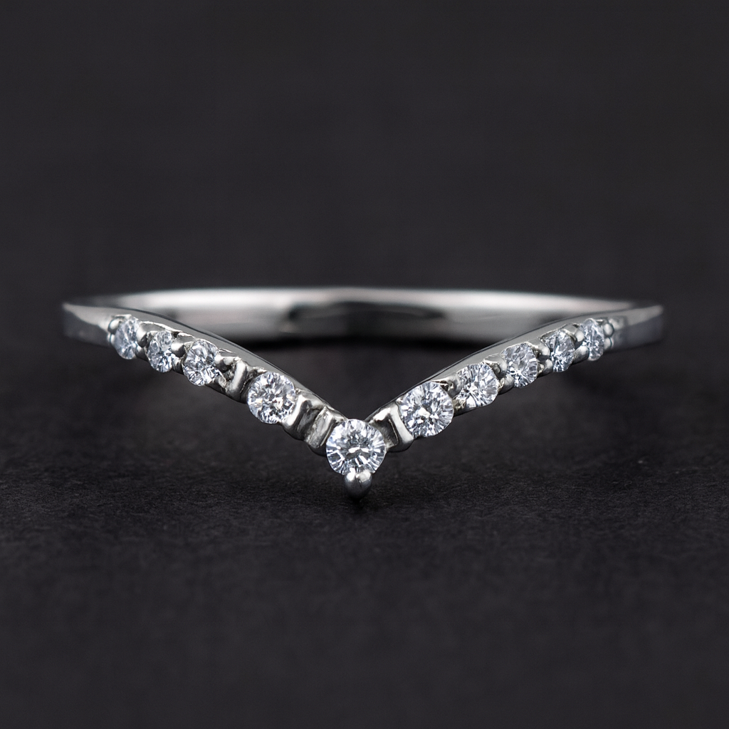 NO RESERVE 0.30 Ct Round Cubic Zirconia 925 Sterling Silver Ring