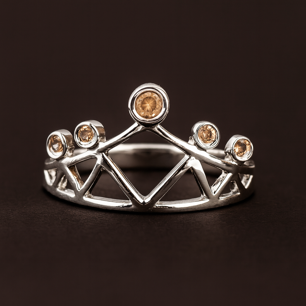 NO RESERVE 0.49 Ct Cubic Zirconia 925 Sterling Silver Ring