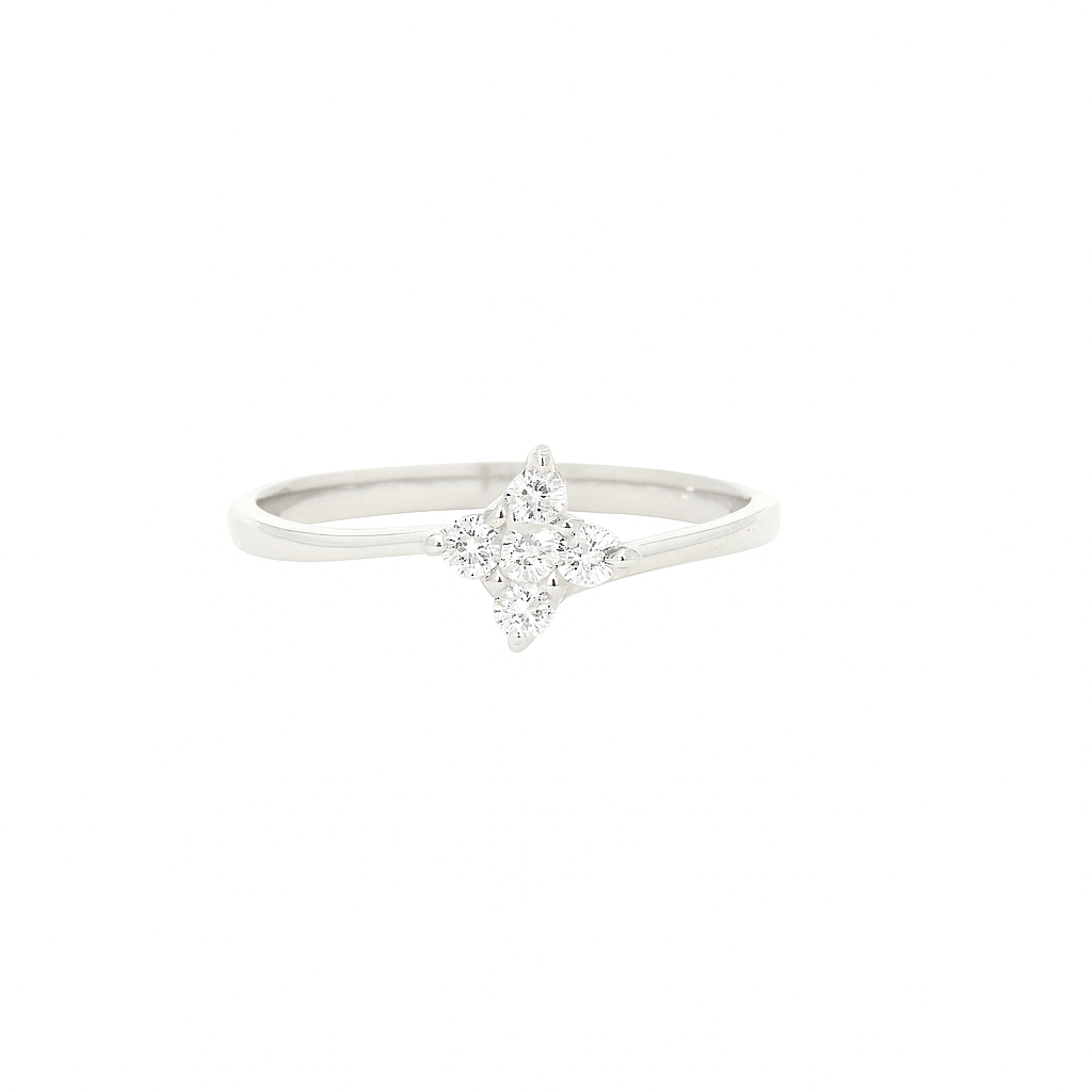 NO RESERVE 0.65 Ct Cubic Zirconia 925 Sterling Silver Ring