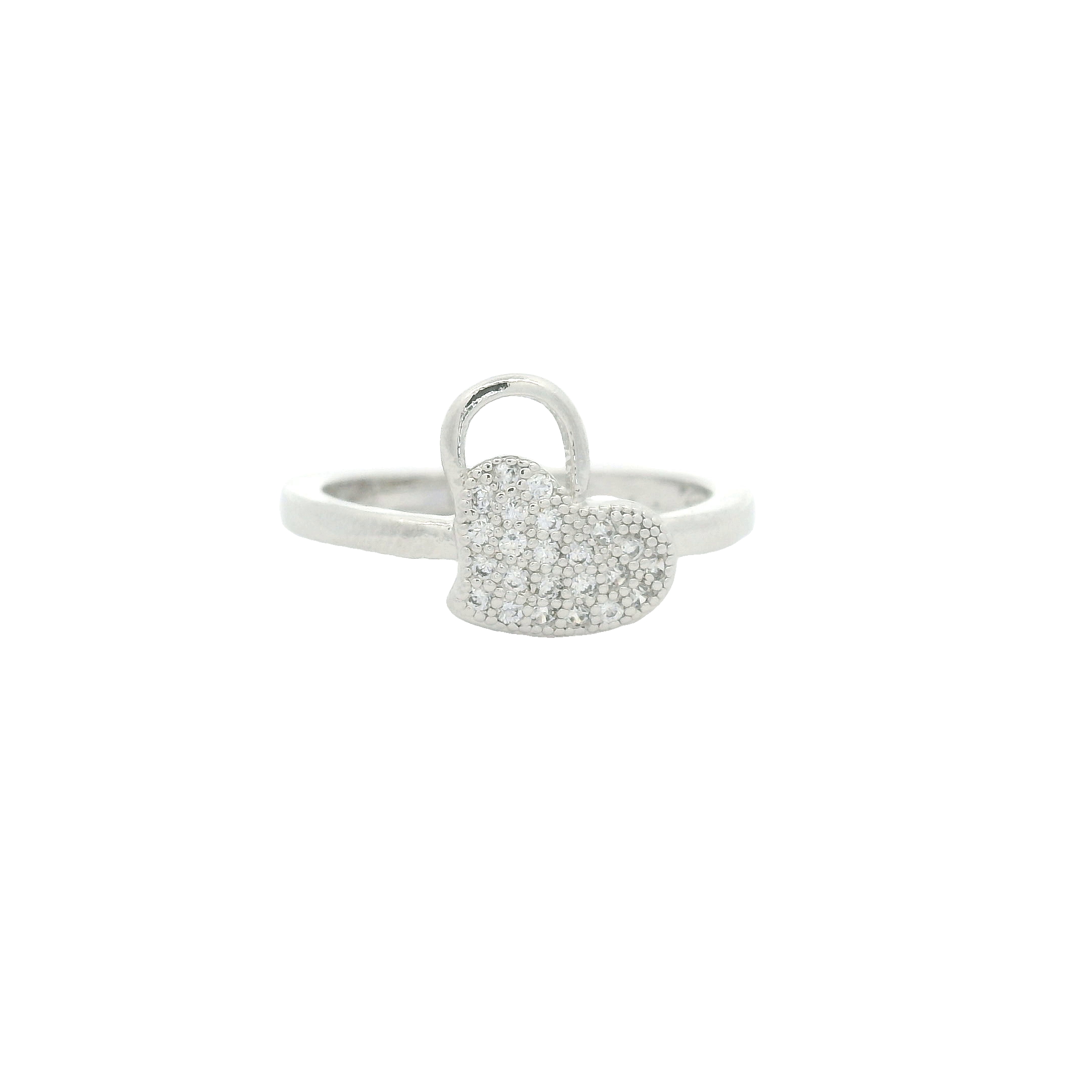 NO RESERVE 0.99 Ct Cubic Zirconia 925 Sterling Silver Ring