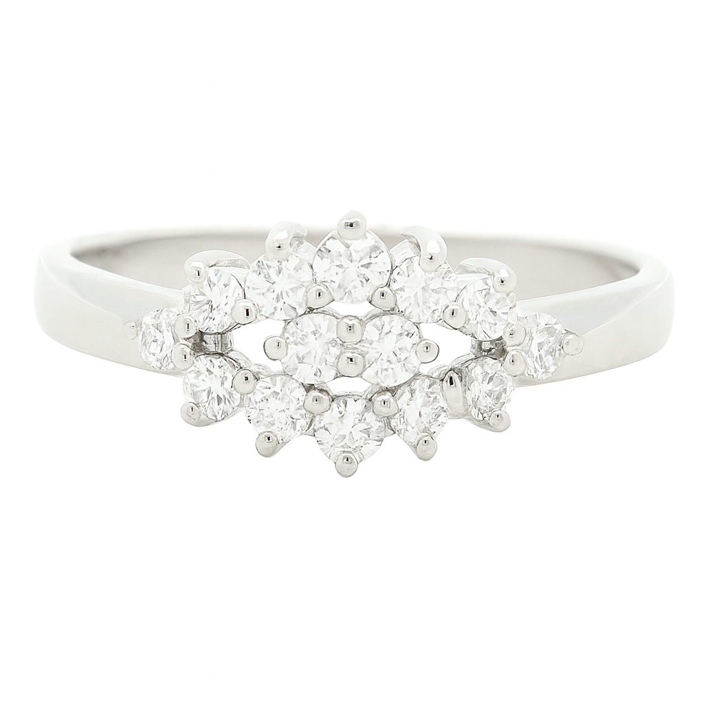 NO RESERVE 1.00 Ct Cubic Zirconia 925 Sterling Silver Ring