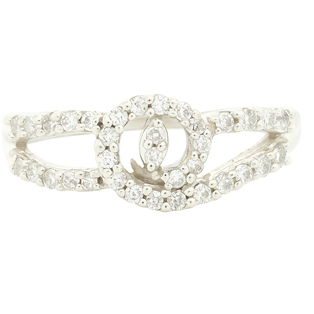 NO RESERVE 1.00 Ct Cubic Zirconia 925 Sterling Silver Ring