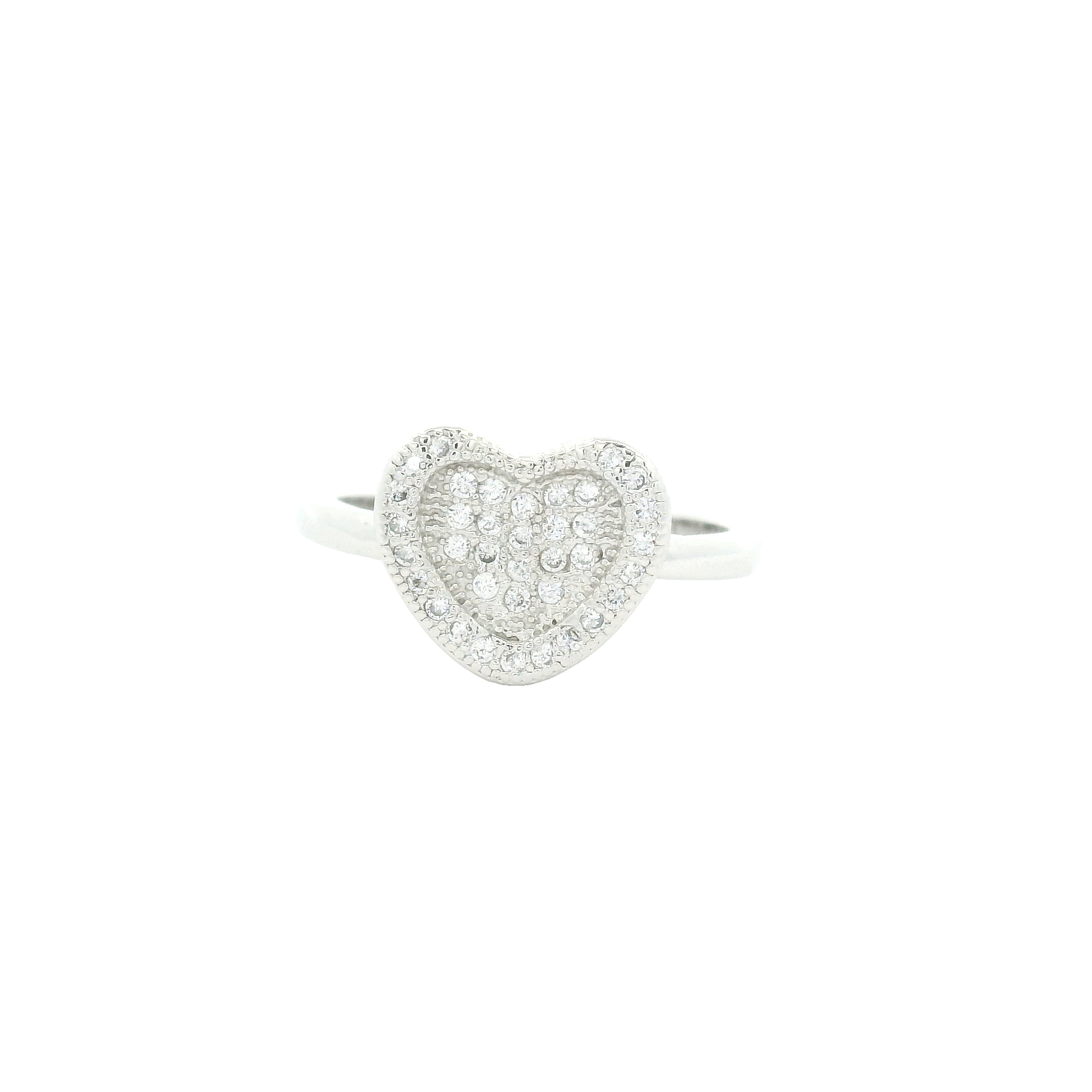 NO RESERVE 1.18 Ct Cubic Zirconia 925 Sterling Silver Ring