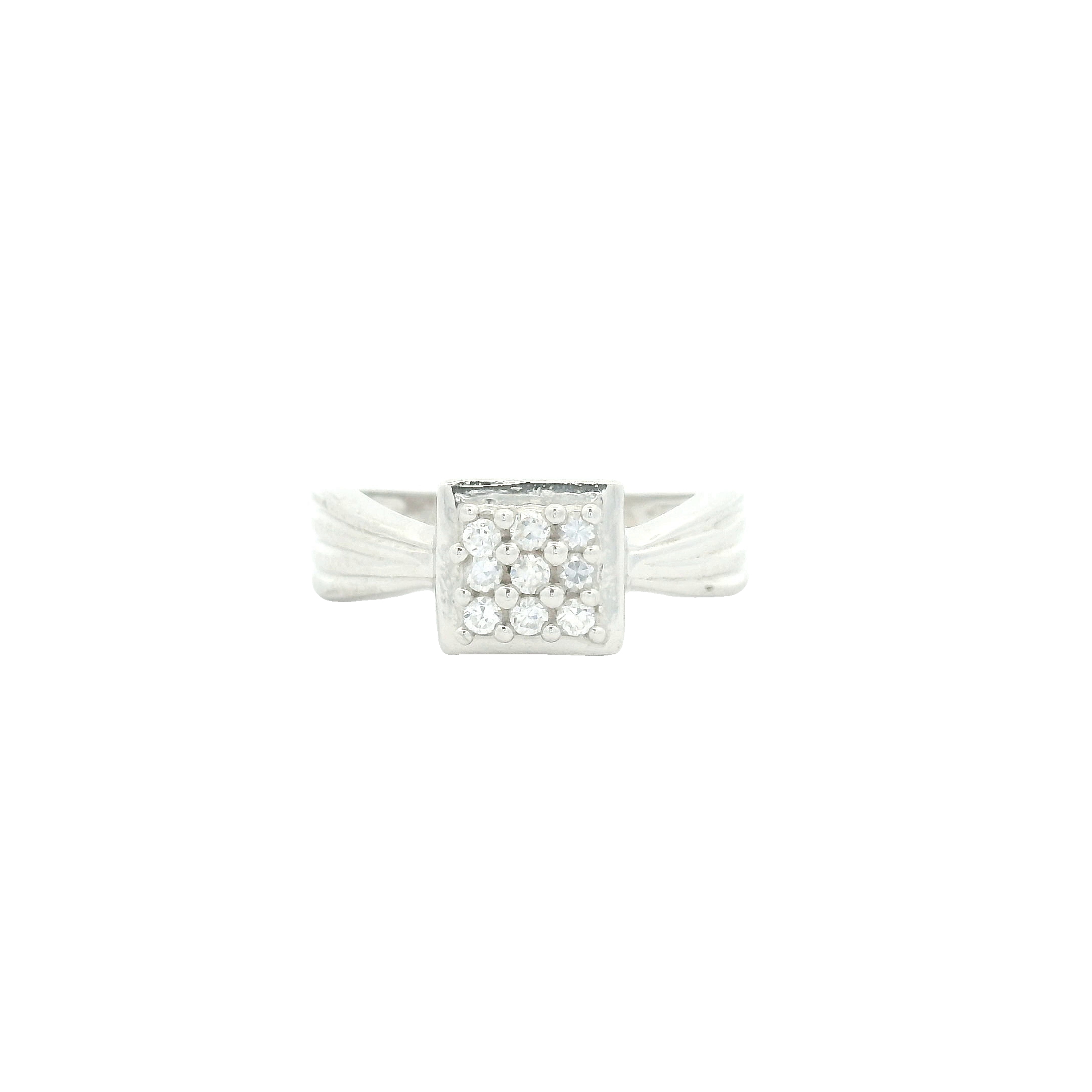NO RESERVE 1.27 Ct Cubic Zirconia 925 Sterling Silver Ring