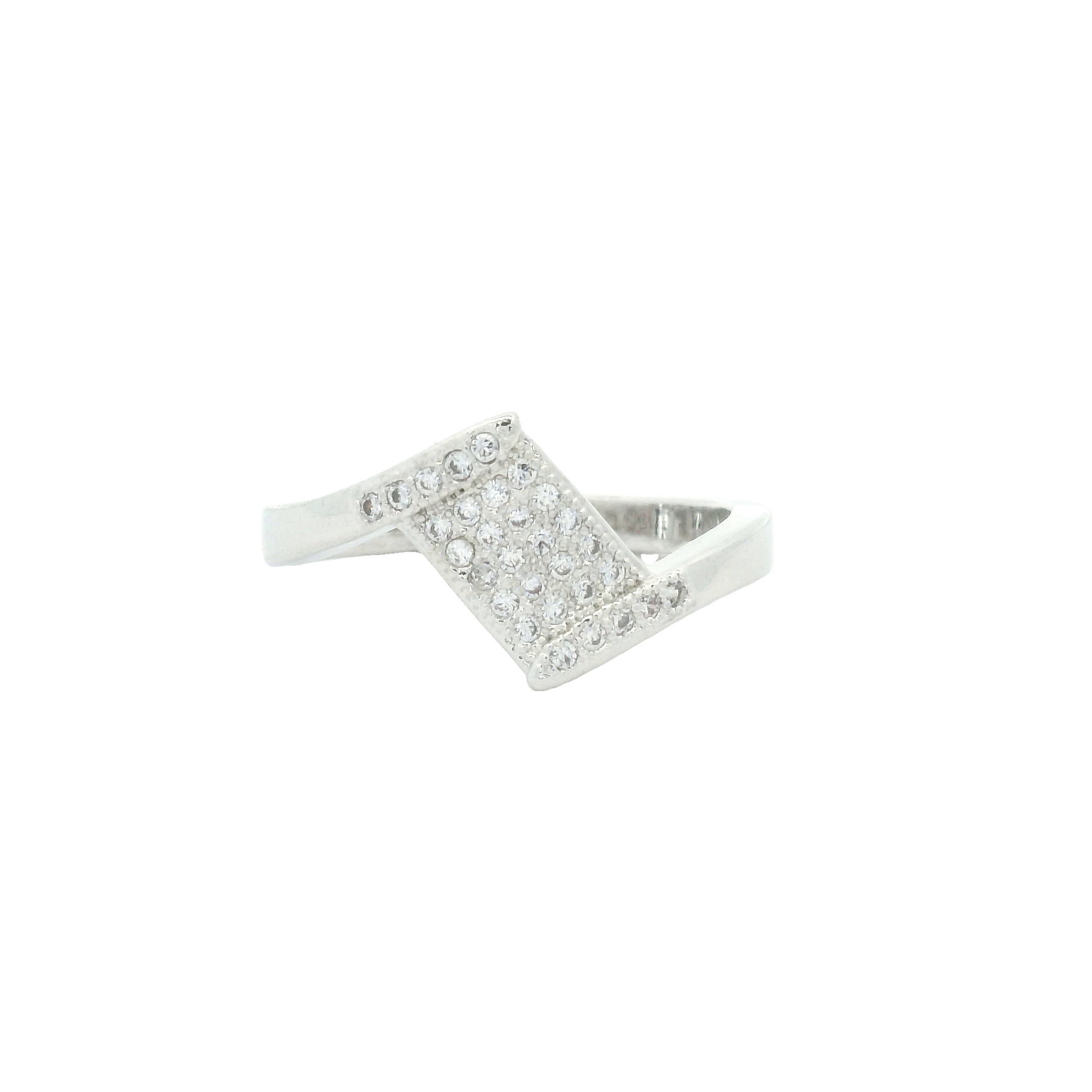 NO RESERVE 1.40 Ct Cubic Zirconia 925 Sterling Silver Ring
