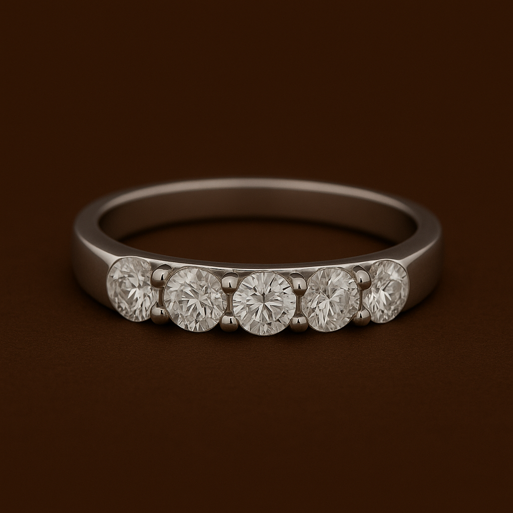 NO RESERVE 1.46 Ct Cubic Zirconia 925 Sterling Silver Ring