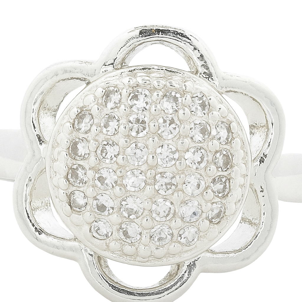 NO RESERVE 1.51 Ct Cubic Zirconia 925 Sterling Silver Ring