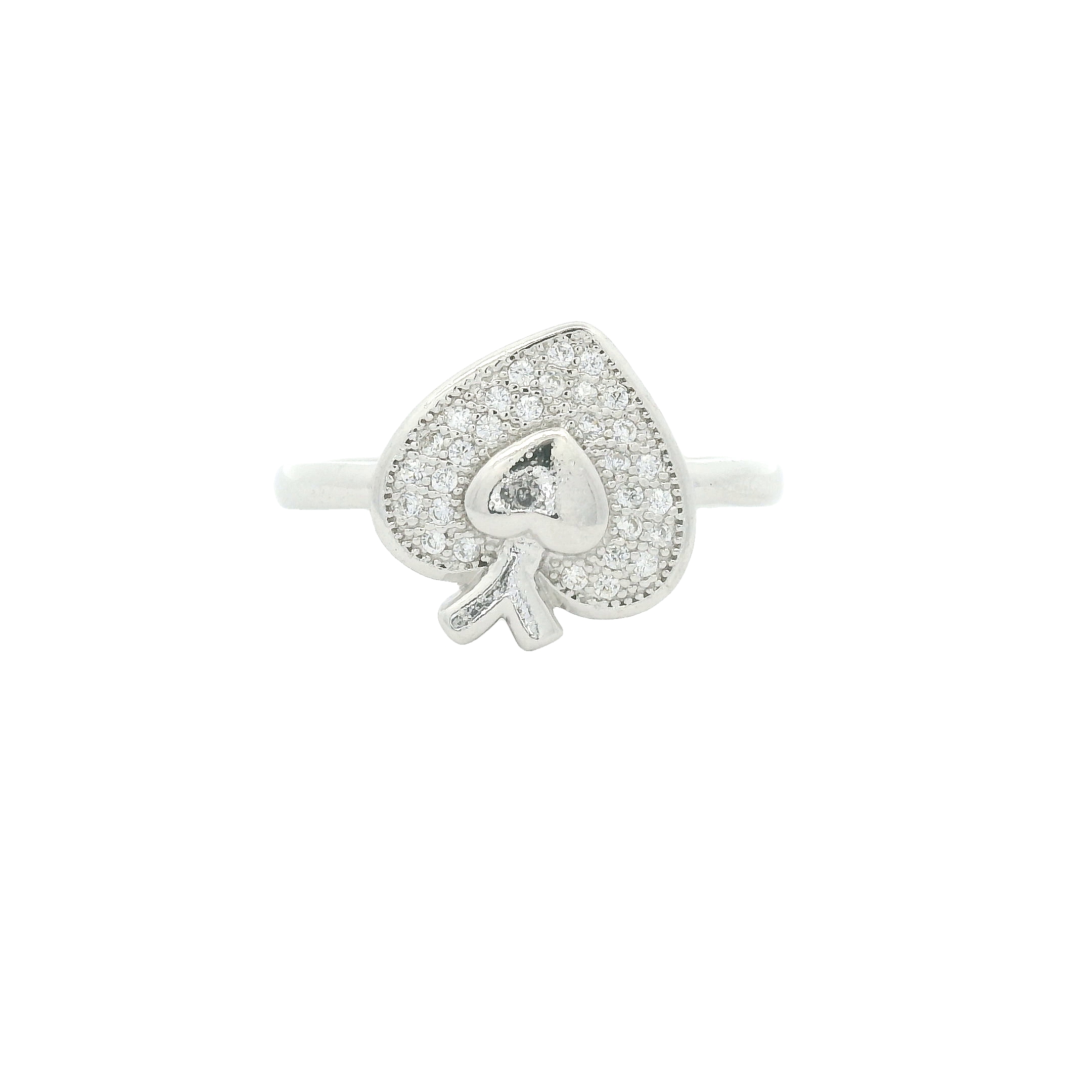NO RESERVE 1.52 Ct Cubic Zirconia 925 Sterling Silver Ring