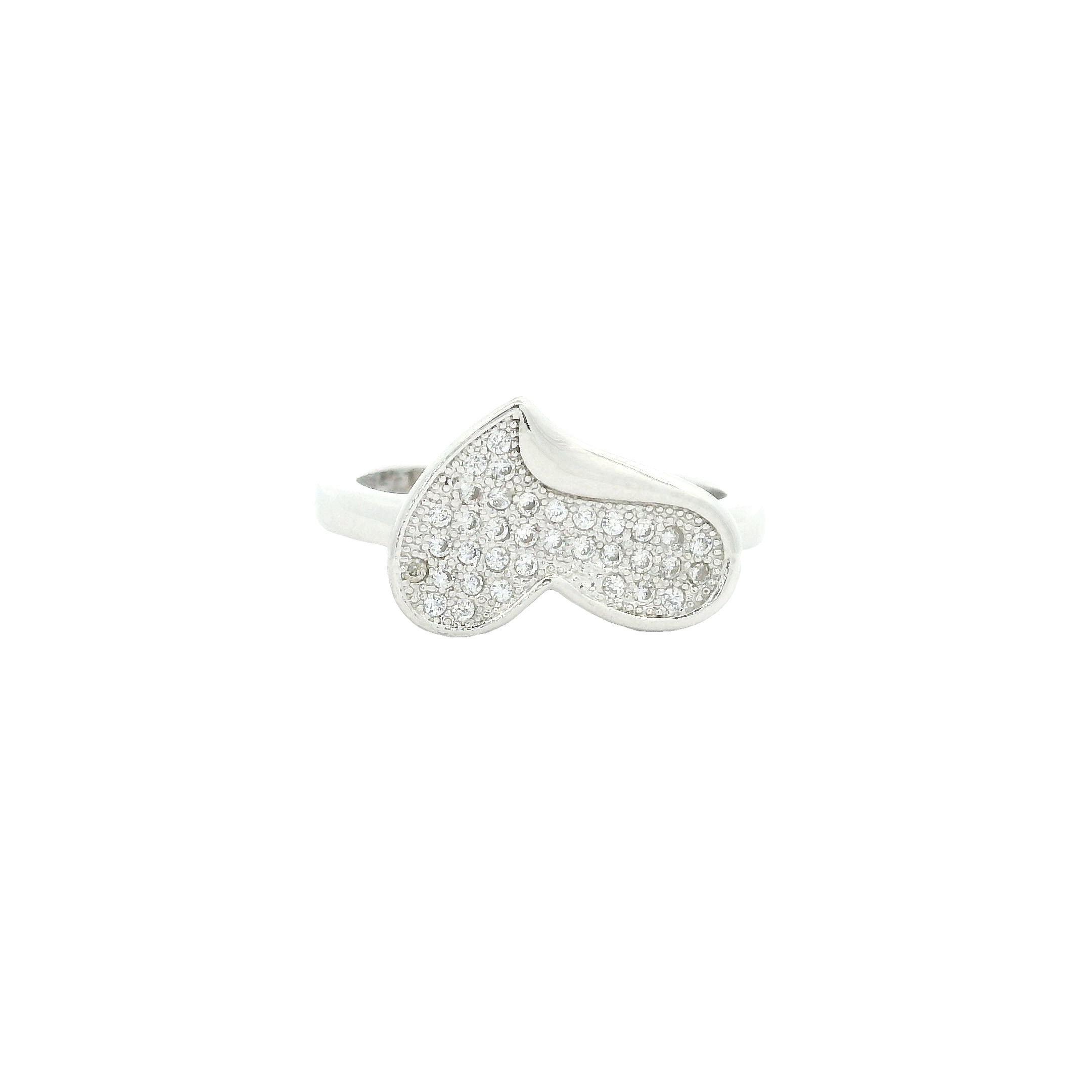 NO RESERVE 1.55 Ct Cubic Zirconia 925 Sterling Silver Ring