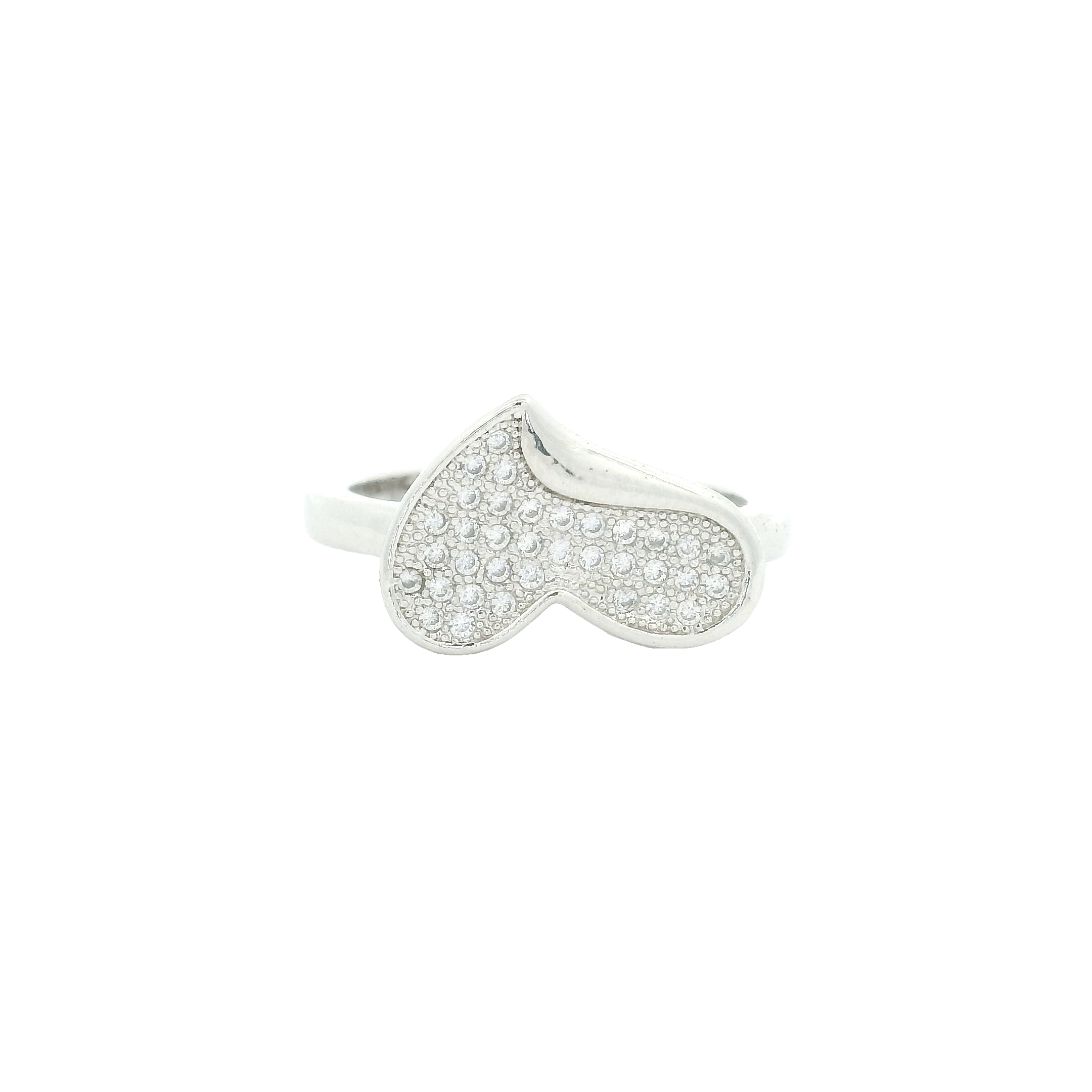 NO RESERVE 1.55 Ct Cubic Zirconia 925 Sterling Silver Ring