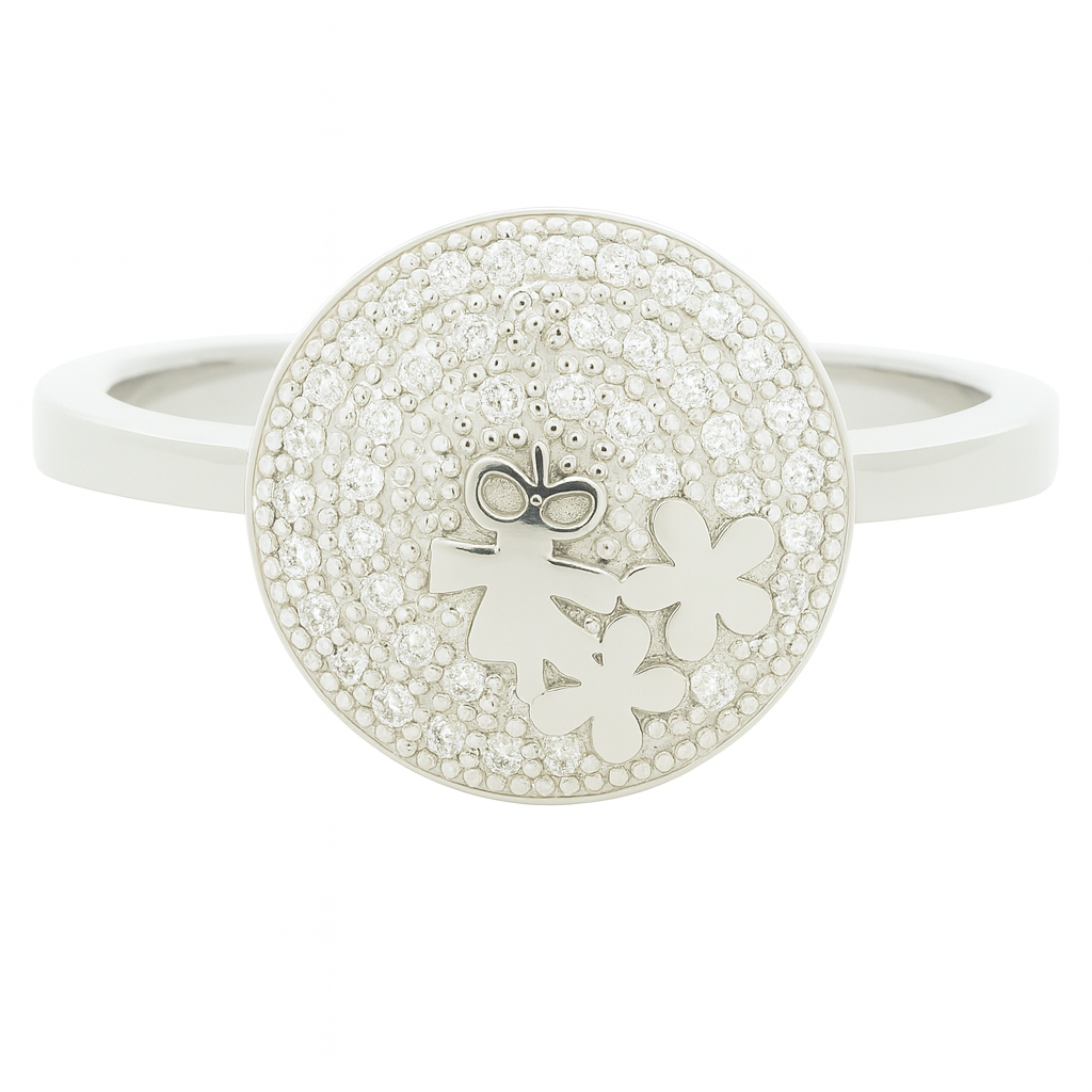 NO RESERVE 1.55 Ct Cubic Zirconia 925 Sterling Silver Ring