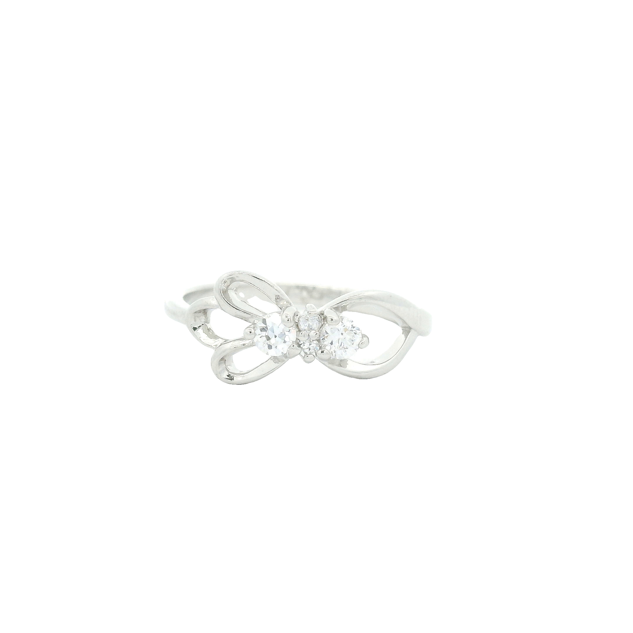 NO RESERVE 1.72 Ct Cubic Zirconia 925 Sterling Silver Ring