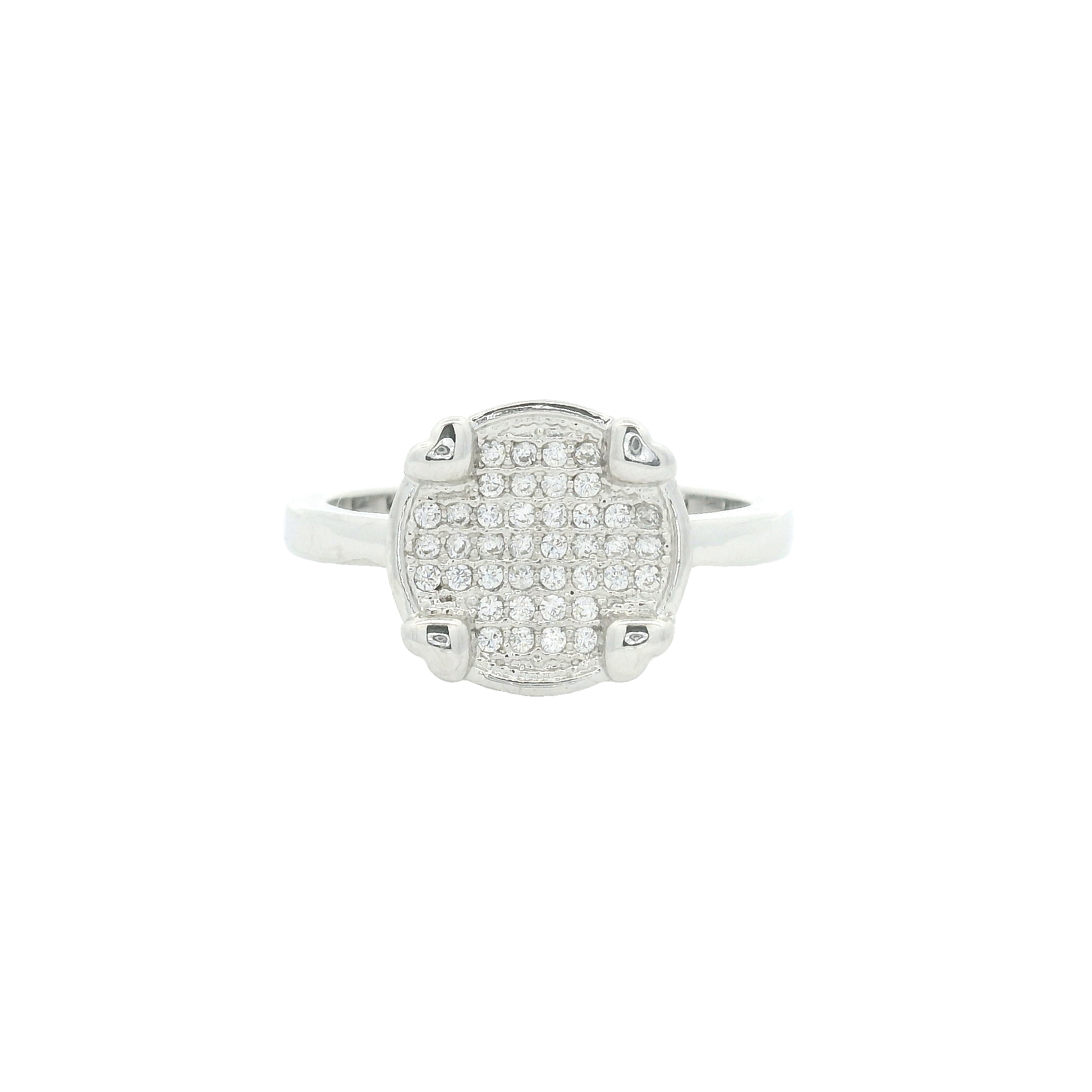 NO RESERVE 1.76 Ct Cubic Zirconia 925 Sterling Silver Ring