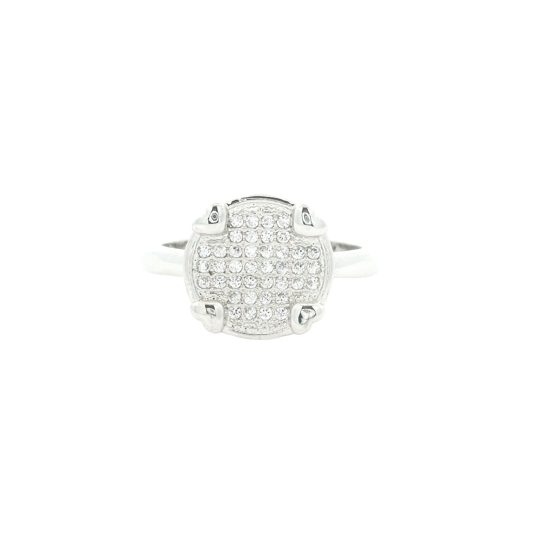 NO RESERVE 1.76 Ct Cubic Zirconia 925 Sterling Silver Ring