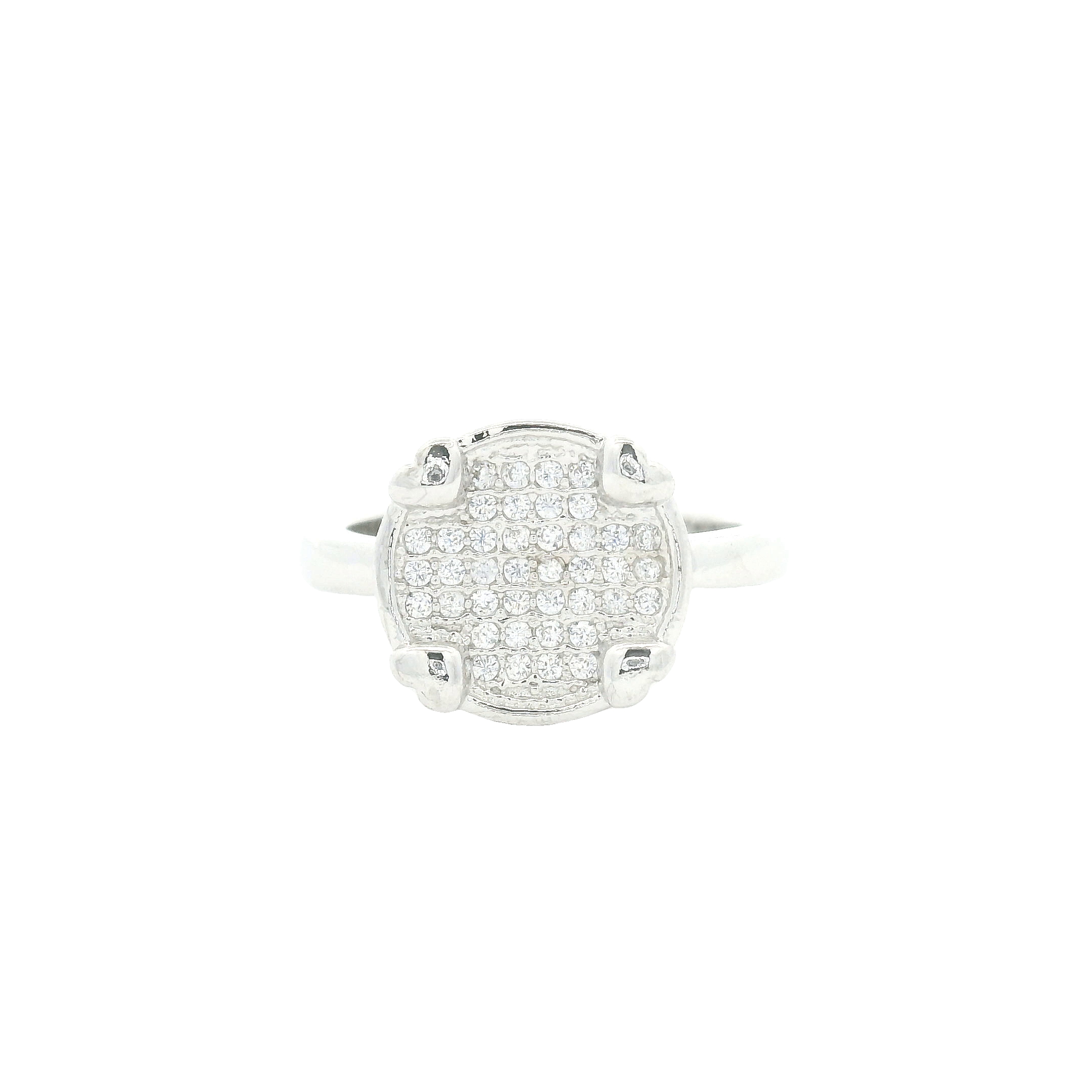 NO RESERVE 1.79 Ct Cubic Zirconia 925 Sterling Silver Ring