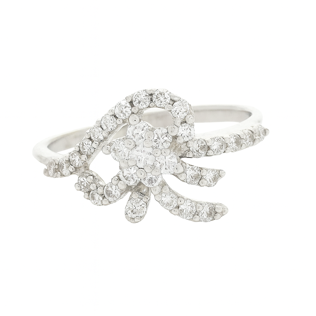 NO RESERVE 1.89 Ct Cubic Zirconia 925 Sterling Silver Ring