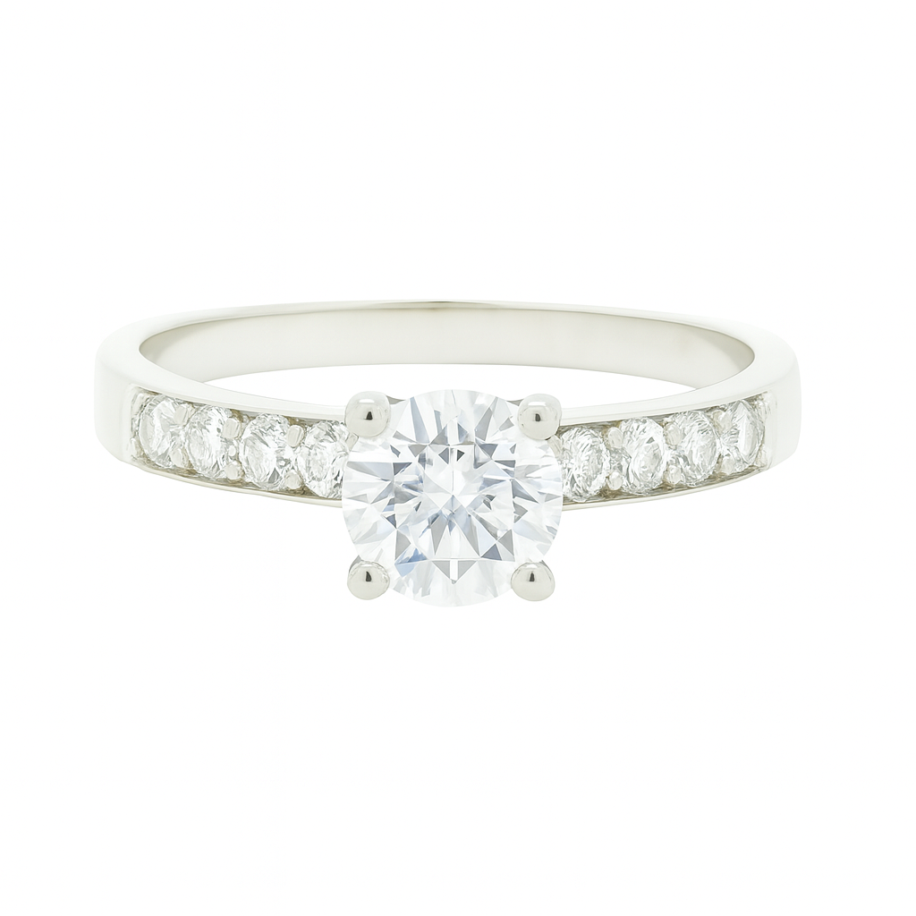 NO RESERVE 1.95 Ct Cubic Zirconia 925 Sterling Silver Ring