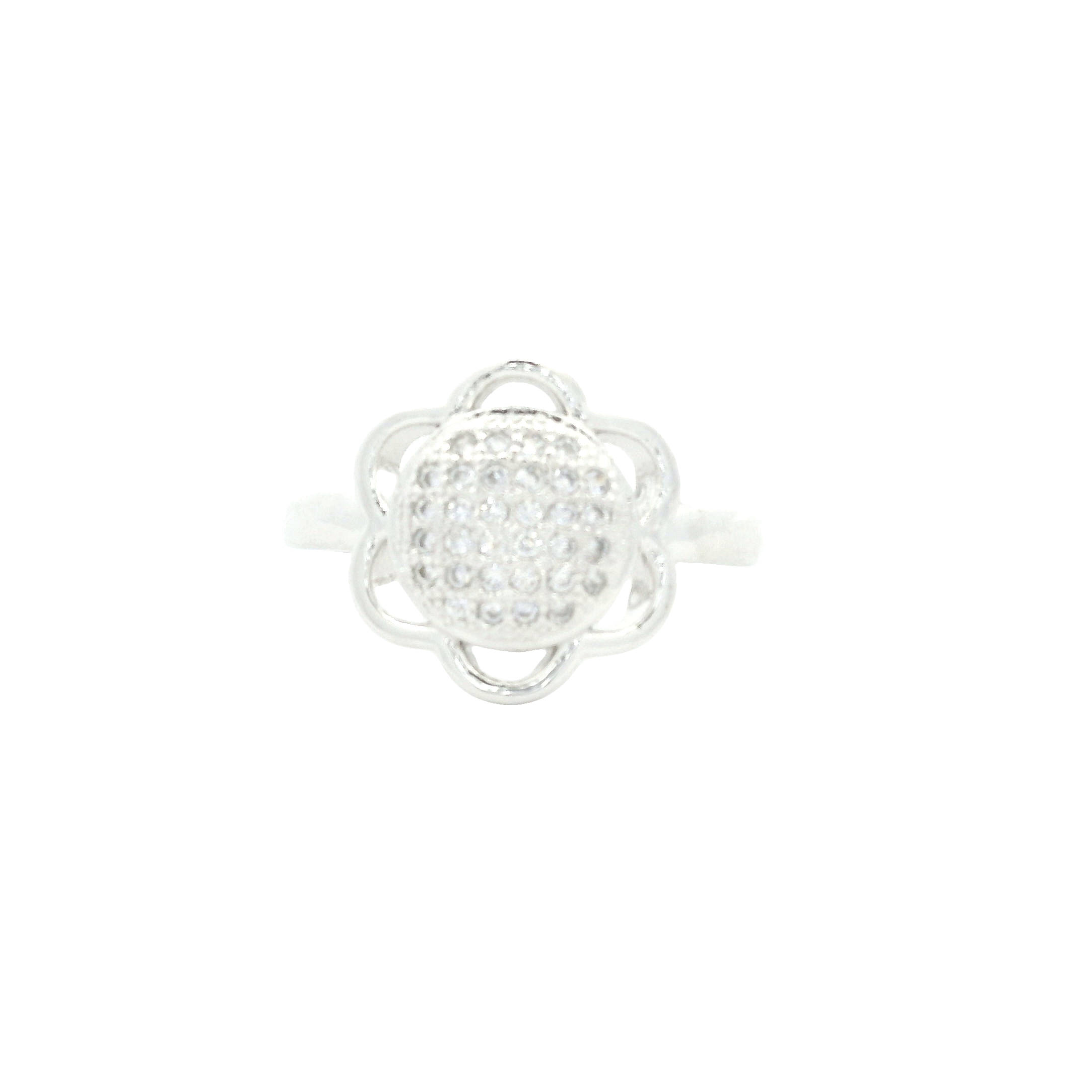 NO RESERVE 3.15 Ct Cubic Zirconia 925 Sterling Silver Ring