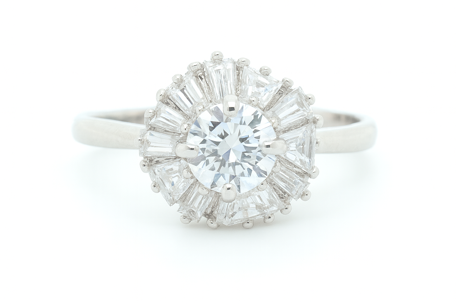 NO RESERVE 3.50 Ct Cubic Zirconia 925 Sterling Silver Ring