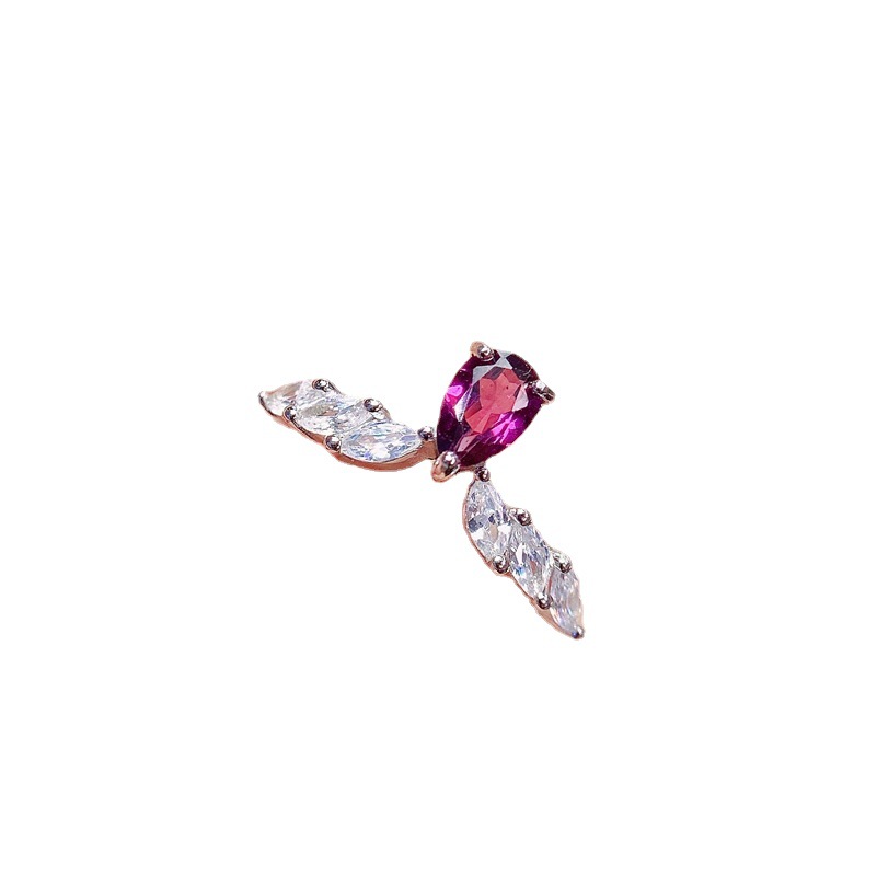 NO RESERVE Garnet 925 Sterling Silver Ring
