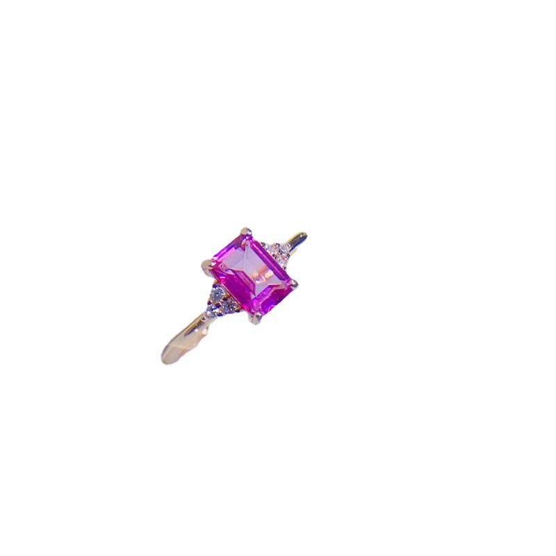 NO RESERVE Pink Topaz 925 Sterling Silver Ring