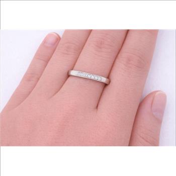 925 Sterling Silver 0.26 Ct Round Cubic Zirconia Ring 7 US Ring Size