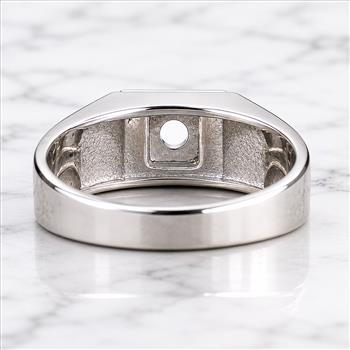 925 Sterling Silver 0.82 Ct Cubic Zirconia Ring 7 US Ring Size