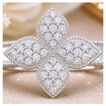 925 Sterling Silver 1.58 Ct Round Cubic Zirconia Ring 9 US Ring Size