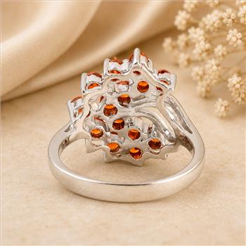 925 Sterling Silver 1.86 Ct Cubic Zirconia Ring 7 US Ring Size