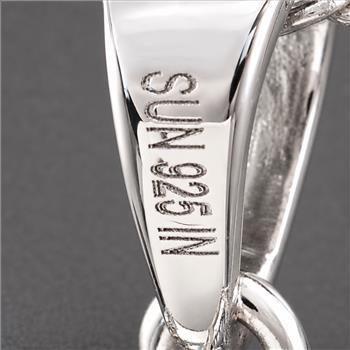 925 Sterling Silver 3.68 Ct Oval Sky Blue Topaz Swiss Blue Topaz Pendant