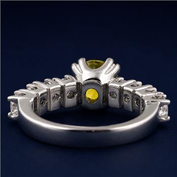 925 Sterling Silver 5.38 Ct Cubic Zirconia Ring 6 US Ring Size