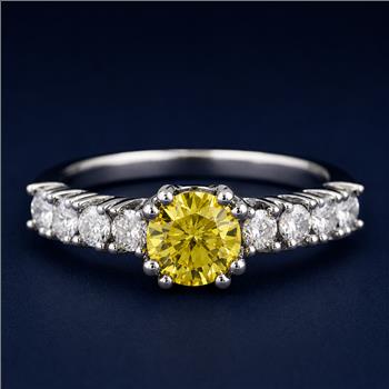 925 Sterling Silver 5.38 Ct Cubic Zirconia Ring 6 US Ring Size