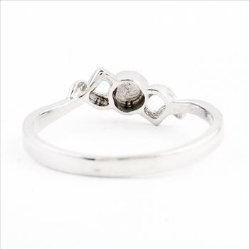 NO RESERVE 0.00 Ct Plain 925 Sterling Silver Ring